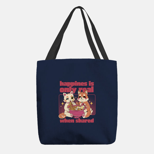 Happiness Shared-None-Basic Tote-Bag-yumie