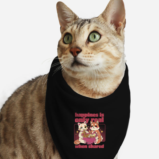 Happiness Shared-Cat-Bandana-Pet Collar-yumie