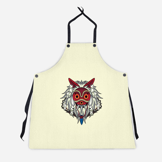 Masked Princess-Unisex-Kitchen-Apron-fanfreak1