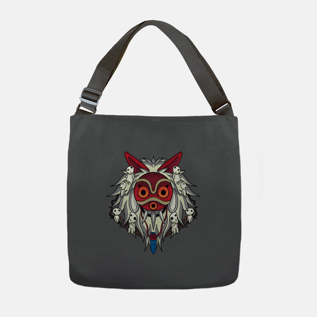 Masked Princess-None-Adjustable Tote-Bag-fanfreak1