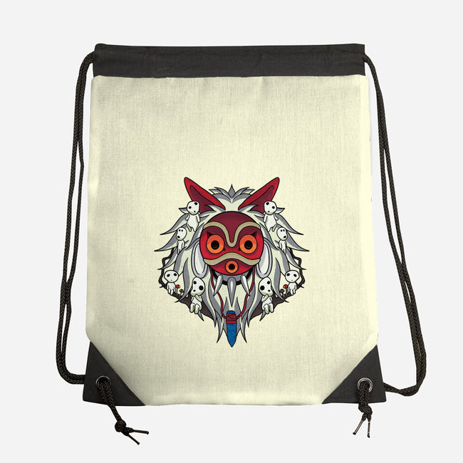 Masked Princess-None-Drawstring-Bag-fanfreak1