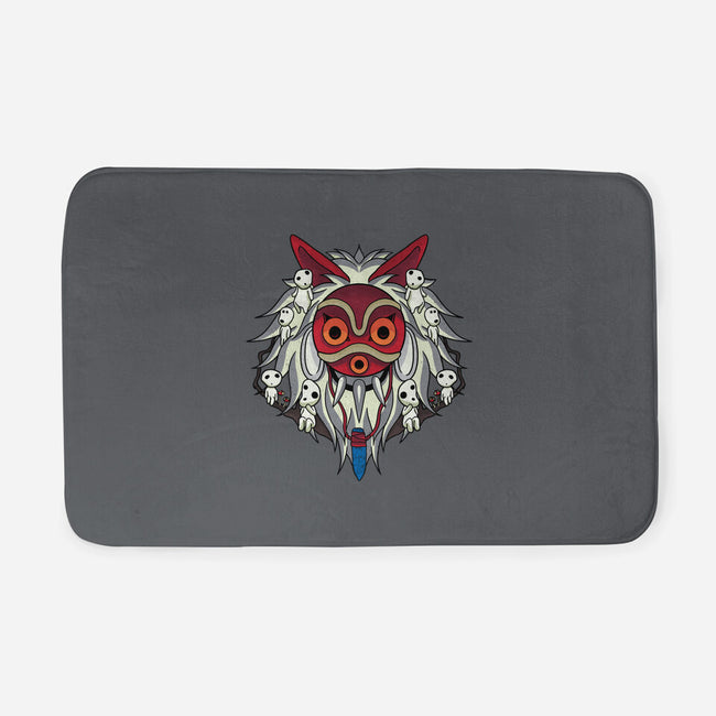 Masked Princess-None-Memory Foam-Bath Mat-fanfreak1