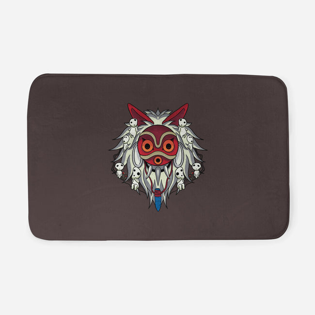 Masked Princess-None-Memory Foam-Bath Mat-fanfreak1