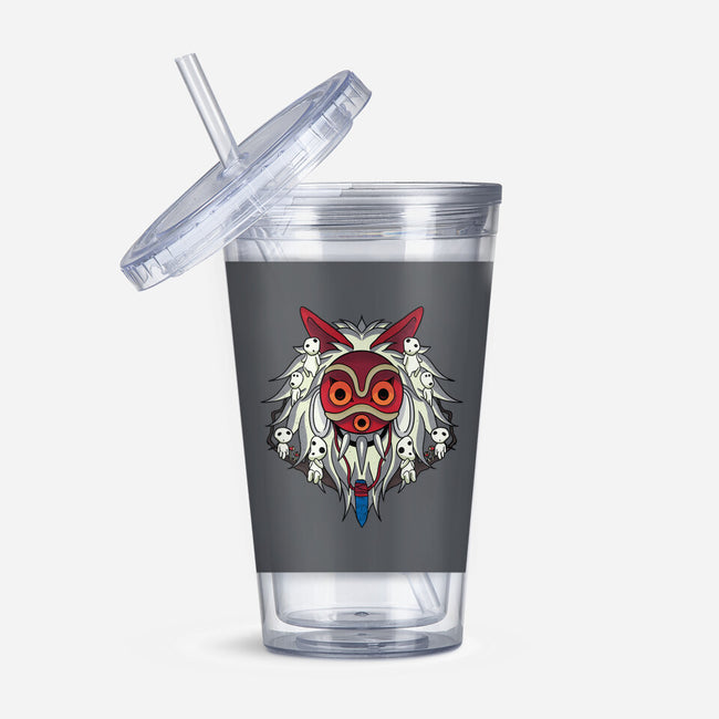 Masked Princess-None-Acrylic Tumbler-Drinkware-fanfreak1