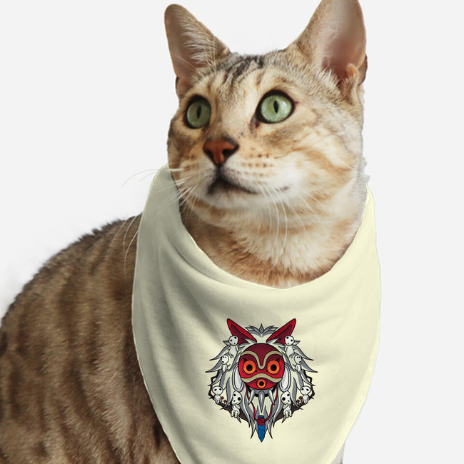 Masked Princess-Cat-Bandana-Pet Collar-fanfreak1