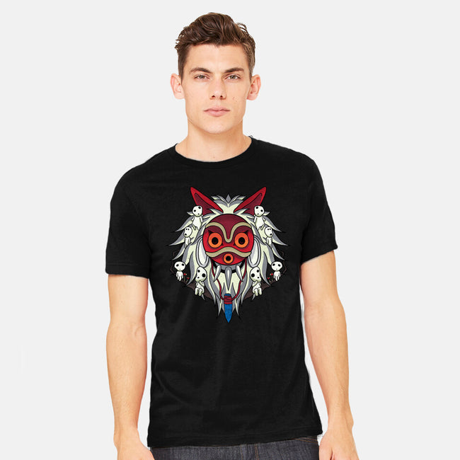 Masked Princess-Mens-Heavyweight-Tee-fanfreak1