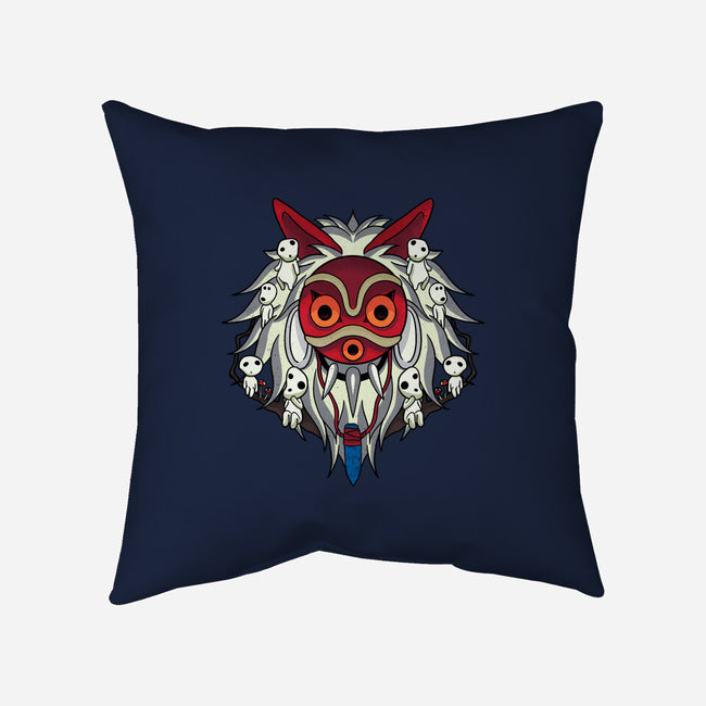 Masked Princess-None-Removable Cover w Insert-Throw Pillow-fanfreak1