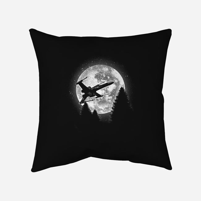 Moonlight Fighter-None-Removable Cover w Insert-Throw Pillow-fanfreak1