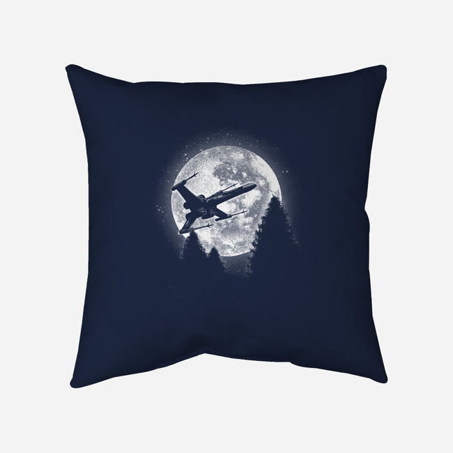 Moonlight Fighter-None-Removable Cover w Insert-Throw Pillow-fanfreak1