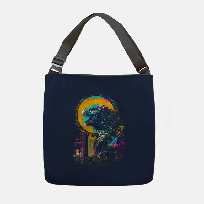 The Mighty Kaiju-None-Adjustable Tote-Bag-kharmazero