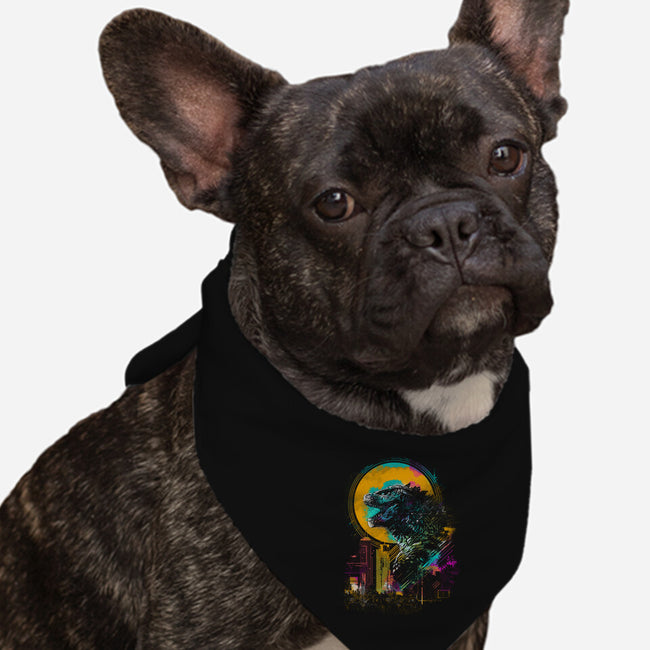 The Mighty Kaiju-Dog-Bandana-Pet Collar-kharmazero