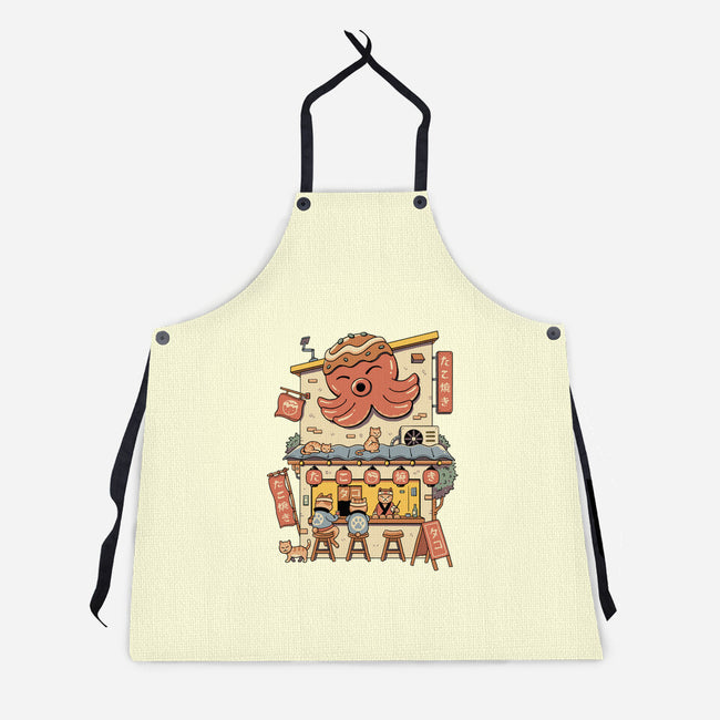 Takoyaki House-Unisex-Kitchen-Apron-vp021