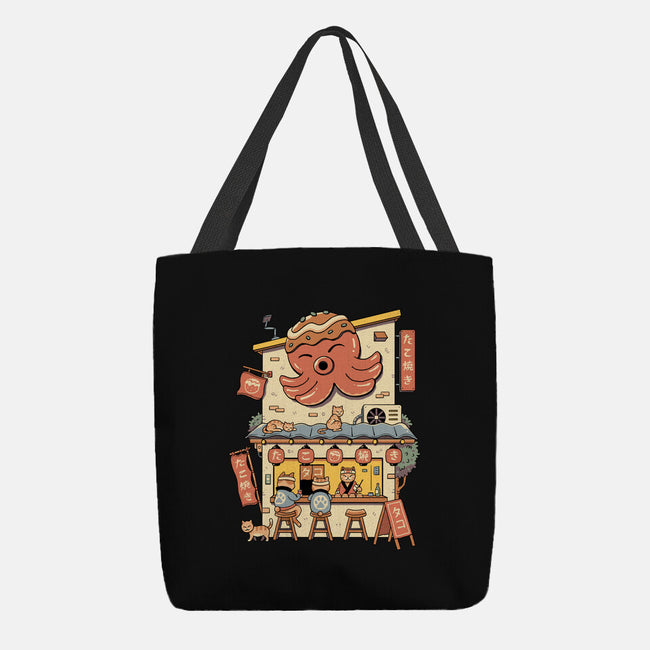 Takoyaki House-None-Basic Tote-Bag-vp021