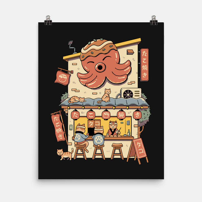 Takoyaki House-None-Matte-Poster-vp021