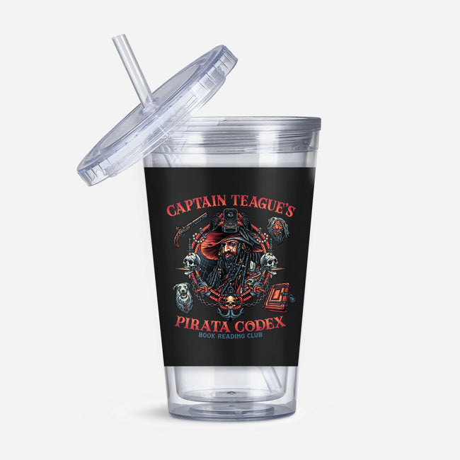 Pirata Codex-None-Acrylic Tumbler-Drinkware-glitchygorilla