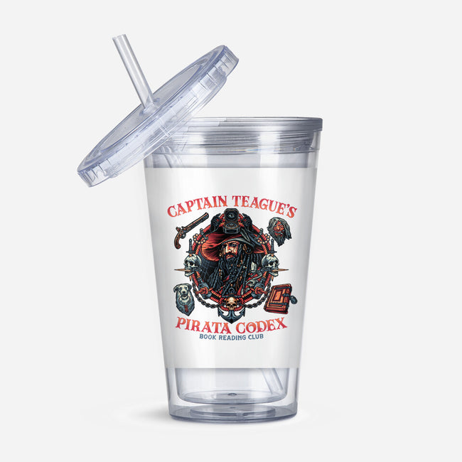 Pirata Codex-None-Acrylic Tumbler-Drinkware-glitchygorilla