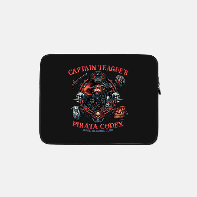 Pirata Codex-None-Zippered-Laptop Sleeve-glitchygorilla