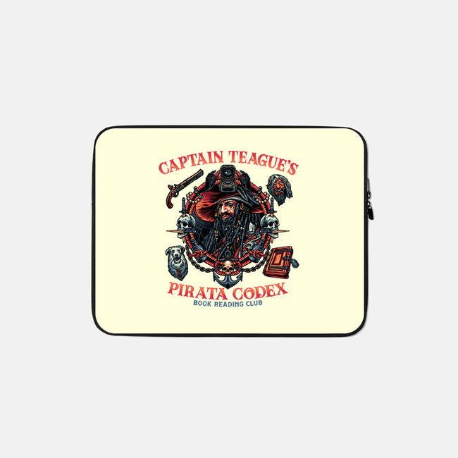 Pirata Codex-None-Zippered-Laptop Sleeve-glitchygorilla