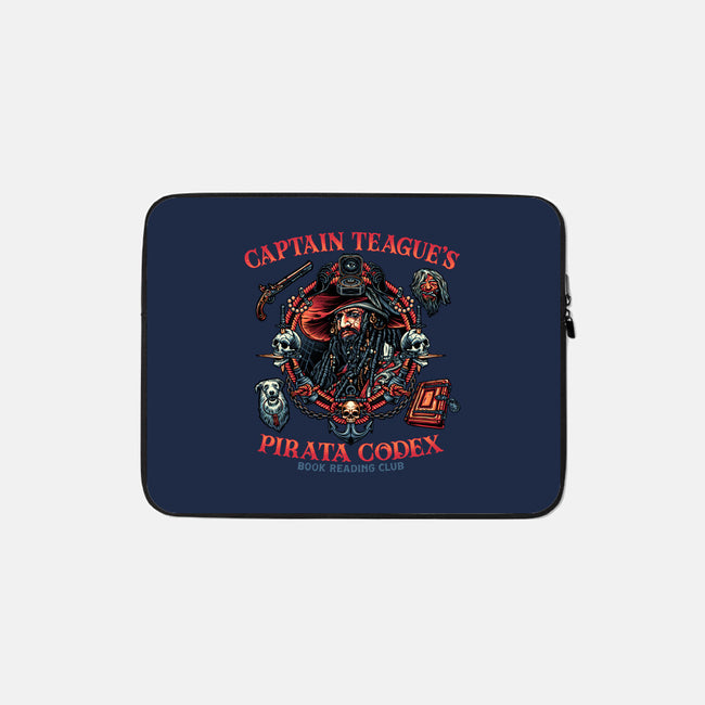 Pirata Codex-None-Zippered-Laptop Sleeve-glitchygorilla