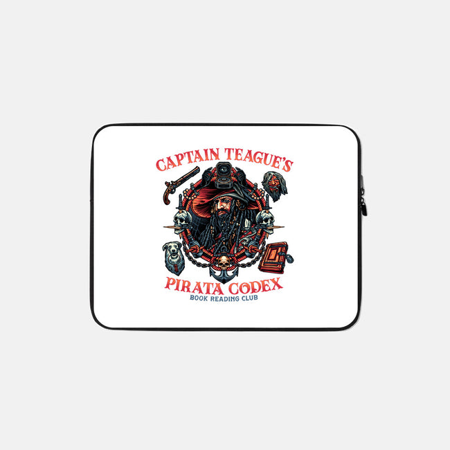 Pirata Codex-None-Zippered-Laptop Sleeve-glitchygorilla