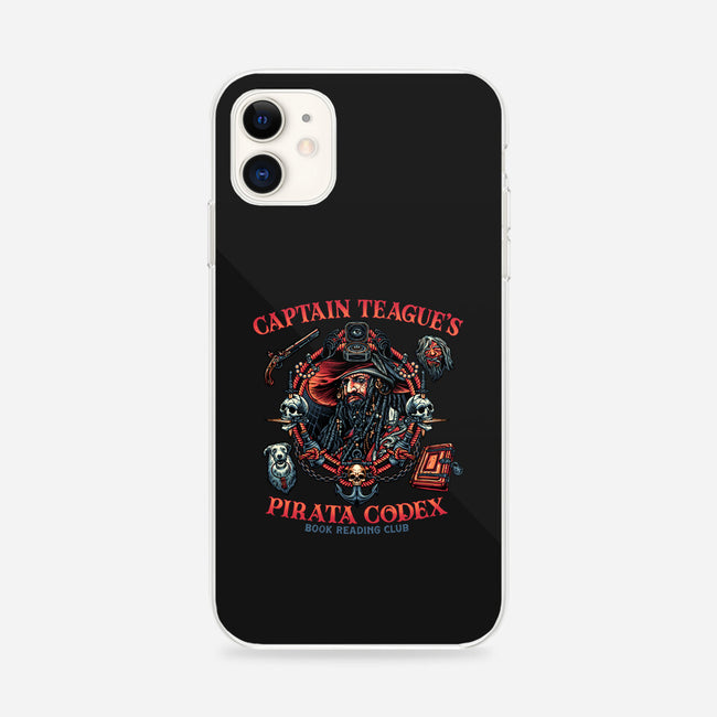 Pirata Codex-iPhone-Snap-Phone Case-glitchygorilla