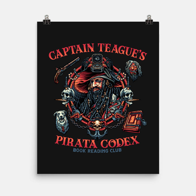 Pirata Codex-None-Matte-Poster-glitchygorilla