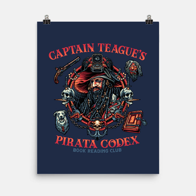 Pirata Codex-None-Matte-Poster-glitchygorilla