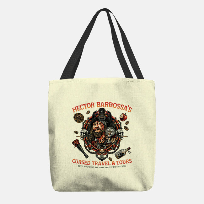 Cursed Travel And Tours-None-Basic Tote-Bag-glitchygorilla