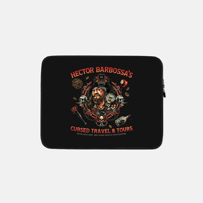 Cursed Travel And Tours-None-Zippered-Laptop Sleeve-glitchygorilla