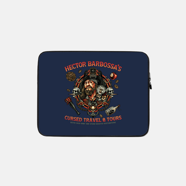 Cursed Travel And Tours-None-Zippered-Laptop Sleeve-glitchygorilla