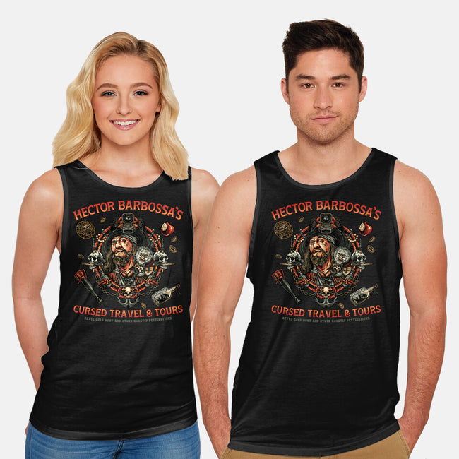 Cursed Travel And Tours-Unisex-Basic-Tank-glitchygorilla