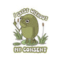 Without My Consent-Unisex-Crew Neck-Sweatshirt-Claudia