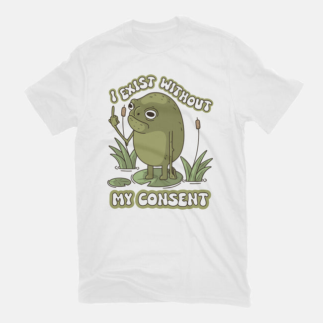 Without My Consent-Womens-Basic-Tee-Claudia