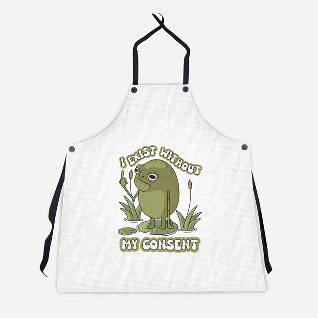 Without My Consent-Unisex-Kitchen-Apron-Claudia