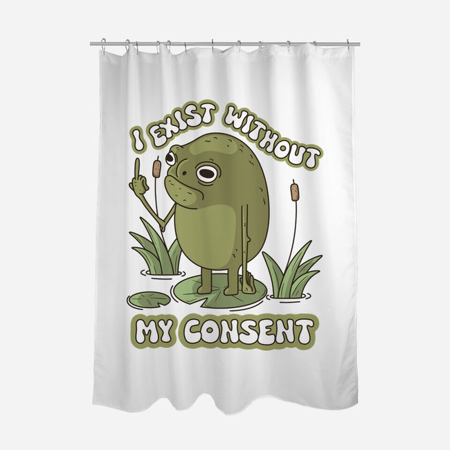 Without My Consent-None-Polyester-Shower Curtain-Claudia