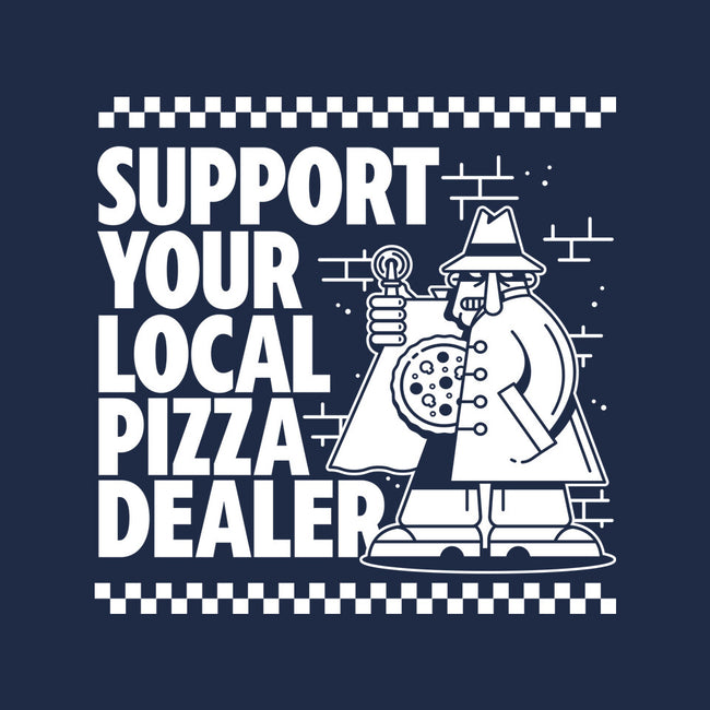 Support Your Local Pizza Dealer-None-Fleece-Blanket-demonigote