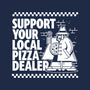 Support Your Local Pizza Dealer-Dog-Bandana-Pet Collar-demonigote