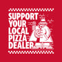 Support Your Local Pizza Dealer-Cat-Bandana-Pet Collar-demonigote