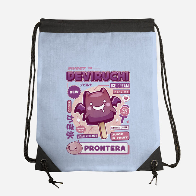 Deviruchi Ice Cream-None-Drawstring-Bag-LAGELANTEE