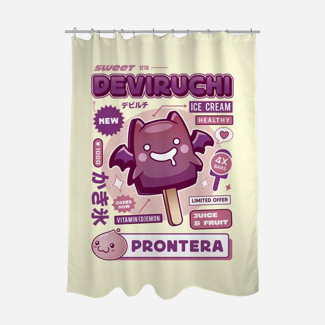 Deviruchi Ice Cream-None-Polyester-Shower Curtain-LAGELANTEE