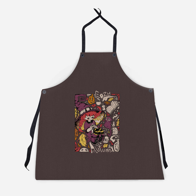 Cozy Autumn-Unisex-Kitchen-Apron-Ewel