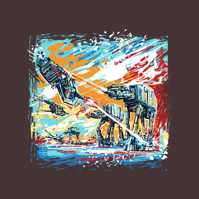 Hoth Painting-Unisex-Crew Neck-Sweatshirt-zascanauta