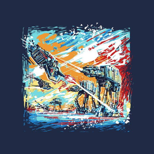 Hoth Painting-Womens-Basic-Tee-zascanauta