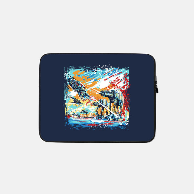 Hoth Painting-None-Zippered-Laptop Sleeve-zascanauta