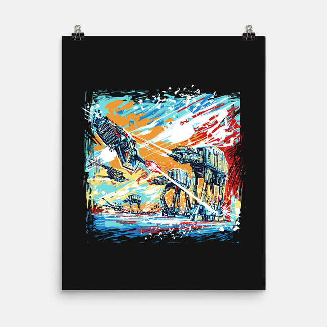 Hoth Painting-None-Matte-Poster-zascanauta