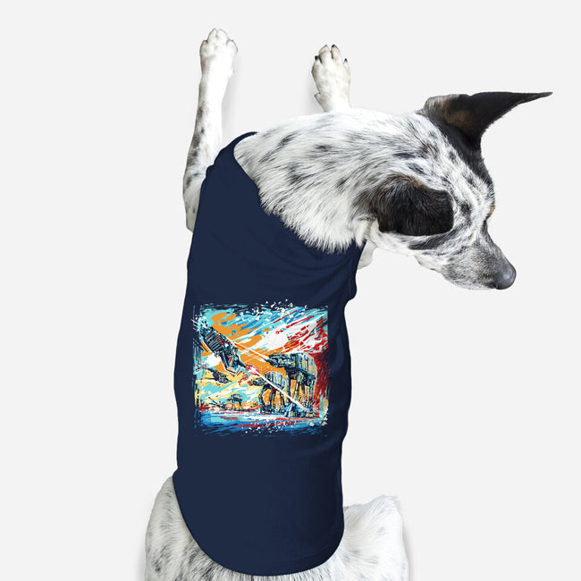 Hoth Painting-Dog-Basic-Pet Tank-zascanauta