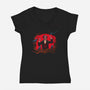 The Gothic Maestro-Womens-V-Neck-Tee-Diego Gurgell