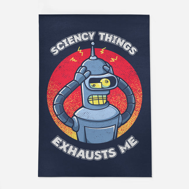 Sciency Things Exhausts Me-None-Outdoor-Rug-grevalra