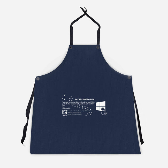 Cat Windows Crash-Unisex-Kitchen-Apron-worlddominationforcats