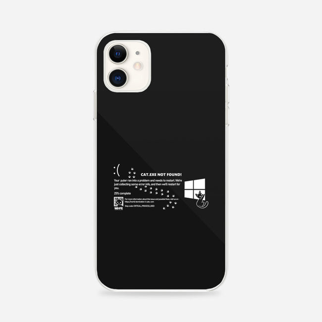 Cat Windows Crash-iPhone-Snap-Phone Case-worlddominationforcats